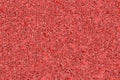 Red rubber track coating seamless texture top view