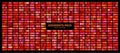 Red ruby glossy gradient, metal foil texture. Color swatch set. Collection of high quality gradients. Shiny metallic