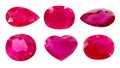 Red ruby Royalty Free Stock Photo