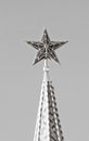 Red ruby star. Moscow Kremlin tower. Royalty Free Stock Photo