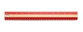 Red Ruler Royalty Free Stock Photo