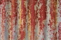 Red Rust Galvanize Sheet Royalty Free Stock Photo