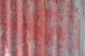 Red Rust Galvanize Sheet Royalty Free Stock Photo