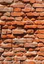 Red rustic brick wall background Royalty Free Stock Photo