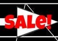 Red Sale Arrow For Websites