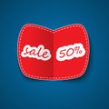 Red sale coupon