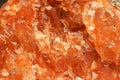 Red salt crystal background