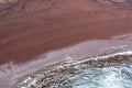 Red Sand Beach on Kaihalulu Bay - Island of Maui, Hawaii