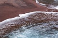 Red Sand Beach on Kaihalulu Bay - Island of Maui, Hawaii