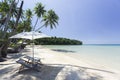 Red sand beach in Kood island of Ao Thai