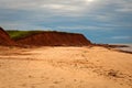 Red Sand Cliff Of Prince Edward Island, Canada