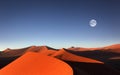 Red sand dune, Sossusvlei, Namibia Royalty Free Stock Photo