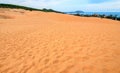 Red Sand Dunes Binh Thuan, Vietnam. Mui Ne Royalty Free Stock Photo