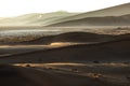 Red sand dunes of Sossusvlei. Royalty Free Stock Photo