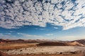 Red sand dunes of the Sossusvlei in Namibia Royalty Free Stock Photo