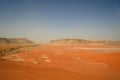 Red sands desert Royalty Free Stock Photo