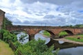 Old Bridge over River Annan along Annandale Way, Dumfries and Galloway, Scotland