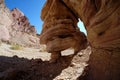 Scenic rocks in Eilat Mountains. Royalty Free Stock Photo