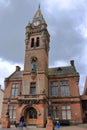 Historic Town Hall of Annan on the Solway Coast of Dumfries and Galloway, Southern Scotland, Great Britain