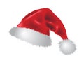 Red santa claus hat