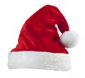 Red Santa Hat Isolated Royalty Free Stock Photo