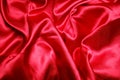 Red sateen