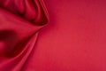 Red satin background. Perfect for valentines day