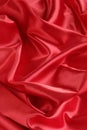 Red Satin Background -- Vertical Royalty Free Stock Photo