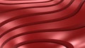 Red Satinated abstract metallic background