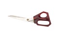 red scissors. dirty. isolated no white background Royalty Free Stock Photo