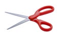 Red scissors isolated white background with clipping path Royalty Free Stock Photo