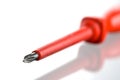 Red screwdriver Royalty Free Stock Photo