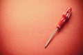 Red Screwdriver Royalty Free Stock Photo