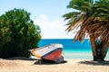 Red Sea beach resort Egypt without people during quarantine Royalty Free Stock Photo