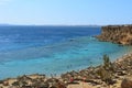 Red sea coast (beach) in Sharm el Sheikh Royalty Free Stock Photo