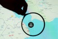 Red sea crisis visual on google maps. Red sea pirates. Yemen pirates. Israel - hamas war. Houthi movement