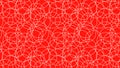 Red Seamless Overlapping Circles Background Pattern Vector Image