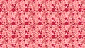 Red Seamless Random Circle Dots Pattern Background Vector Art Royalty Free Stock Photo