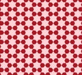 Red Seamless Star Pattern Royalty Free Stock Photo