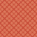 Red seamless wallpaper pattern vector Royalty Free Stock Photo