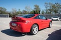 red second generation Mitsubishi Eclipse Royalty Free Stock Photo