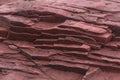 Red sedimentary Rock .Hung Shek Mun,Hong Kong