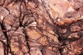 Red sedimentary rock texture. red rustic stone texture. background. nature Royalty Free Stock Photo