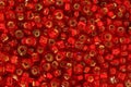 Red Seed Beads