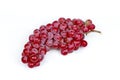 Red seedless grapes,The red grape seeds and galling. Royalty Free Stock Photo