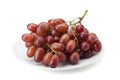 Red seedless table grapes Royalty Free Stock Photo