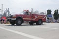 Red Seymour Rural Fire Emergency 911 Department Truck