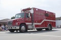 Red Seymour Rural Fire Rescue Department Truck