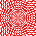 Red Shapes Color Abstract Background Royalty Free Stock Photo