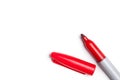 Red sharpie marker